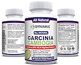 #1 Garcinia Cambogia Extract - 1400 mg (only 2 capsules/day) - 95 HCA - Pure 100% Natural Effective Appetite Suppressant and Weight Loss Supplement - 60 Vegetarian Capsules
