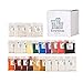 Mica Powder - Bath Bombs and Soap Making Supplies - 26 pack with 25 Colors with Iridescent Colors and 1 Random FREE Bonus Color. For DIY Soap Making Kit - Resin Dye - Soap Molds - Slime.By KraftDom