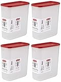 Rubbermaid 21-Cup Dry Food Container, Value Pack Of 4 Containers