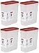 Rubbermaid 21-Cup Dry Food Container, Value Pack Of 4 Containers