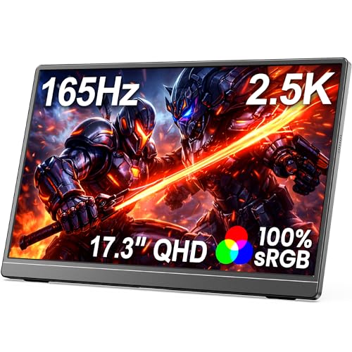 MNN 17.3" QHD 165Hz Gaming Monitor
