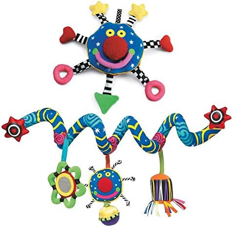 The Manhattan Toy Company Whoozit 6 In & Whoozit Spiral Multi Color Unisex Kids Travel Toy