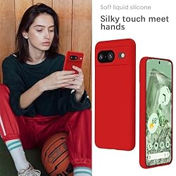 YATWIN Silicone Case for Google Pixel 8