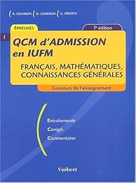 QCM d'admission en IUFM