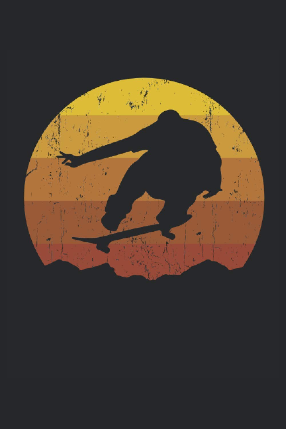 Skateboard notebook: Skateboard notebook A5 lined - for planning, organizing and noting