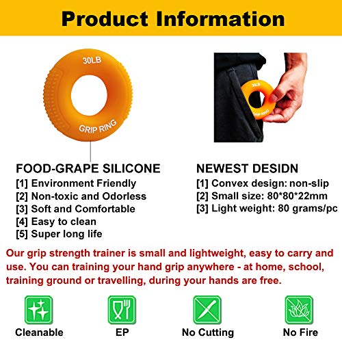 Boaton Basketball Training Aid, Football Training Equipment, Basketball Football Gear, Hand Grip Strengthener for Basketball Training, Football Training, Suitable for Youth and Adult - Thumbnail 3