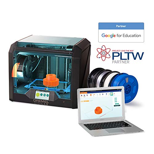 Dremel DigiLab 3D4501 3D Printer with Filament Heated Build Plate