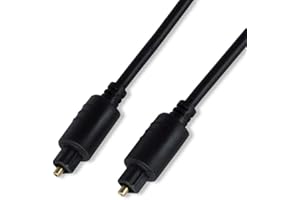 KUNOVA (TM) 6FT Digital Optical Audio Cable Toslink Cable Fiber Optic Male to Male Cord for Home Theater, Sound Bar, TV, PS4,