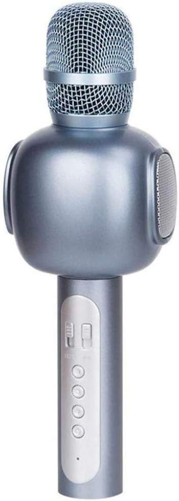 KJRJHT Wireless Bluetooth Karaoke Microphone,3-in-1 Portable Handheld karaoke Mic Speaker Machine Christmas Birthday Home Party for All Smartphone