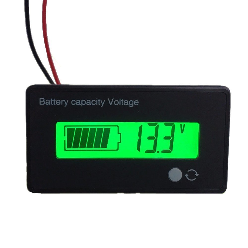 WAOUKS 12V LiFePo4 LFP Battery Fuel Gauge, 12V 4S LiFePo4 (Lithium Iron