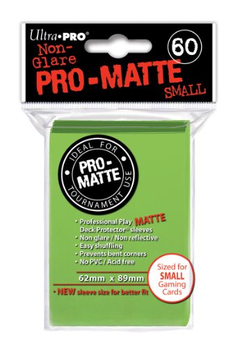 Ultra Pro Sleeves Pro-matte D10 Card Game (small, Lime Green)