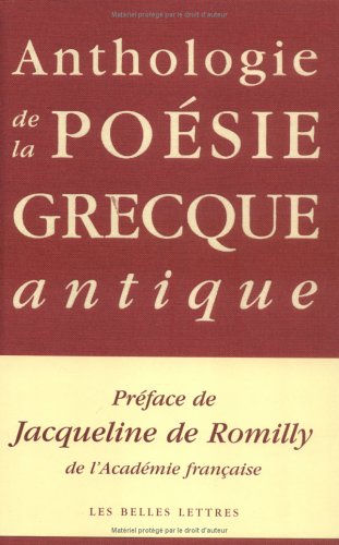 Anthologie de la poésie grecque antique