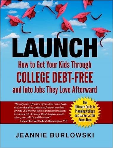 Launch How To Get Your Kids Through College Debt Free And Into Jobs They Love Afterward Burlowski Jeannie Ennis Stacy Foster Kim 9780998488608 Amazon Com Books