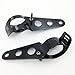 XKH- Motor Side Mount Headlight Clamp Brackets Compatible with Motorcycle? 34-46mm Fork Tubes Universal [B00YB46S1G]