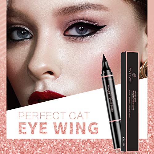 Winged Eyeliner Stamp Black Liner Perfect Cat Eye Wing Smooth Liquid Quick Flick Wingliner