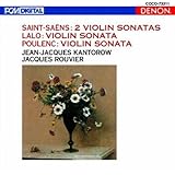 サン＝サーンス／ラロ／プーランク：ヴァイオリン・ソナタ