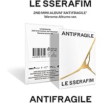LE SSERAFIM SHOPEE 購入特典トレカ ANTIFRAGILE LE SSERAFIM チェウォン antifragile shopee トレカ