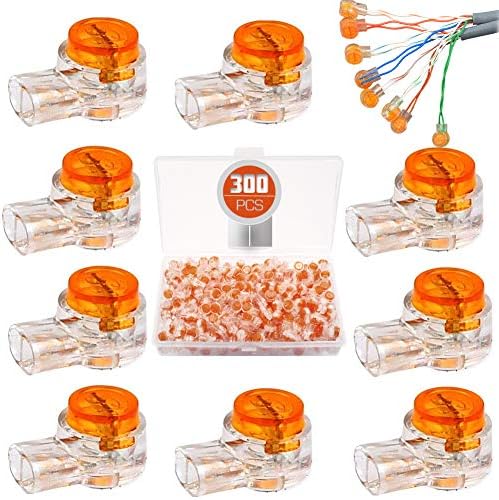 BITEFU 300pcs Scotchlok UY Connecteur Etanche,Connecteurs de CâBle Remplis des RéSines Colliers de Connexion Pour Jardin & ExtéRieur la Tondeuse à Gazon Robotique - Home Robots BITEFU 300pcs Scotchlok UY Connecteur Etanche,Connecteurs de CâBle Remplis des RéSines Colliers de Connexion Pour Jardin & ExtéRieur la Tondeuse à Gazon Robotique - Home Robots