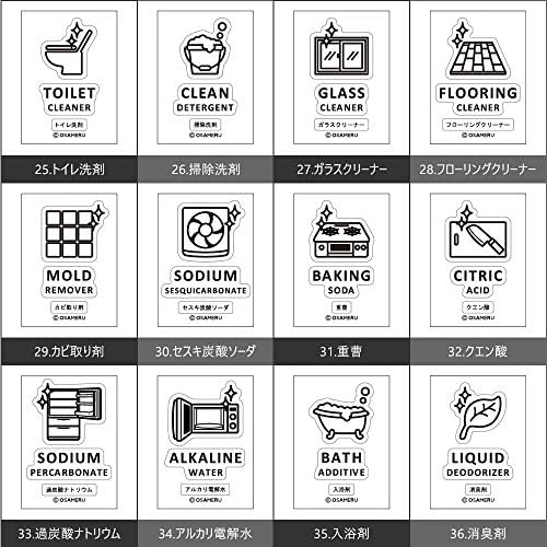 マルチボトル6ml アイコンラベル セット 詰め替えボトル 詰め替え容器 白 ホワイト ボトル 洗剤 洗濯 ランドリー スニーカー洗剤 B07tn3r93n 250円 大人気 New Arrival 最安値挑戦 年中無休 高品質 通販