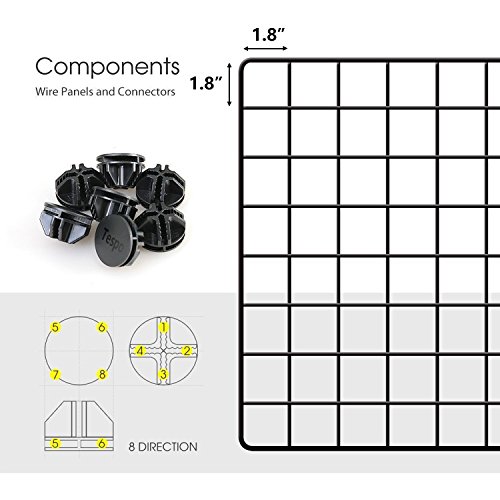 Tespo Pet Playpen for Small Animals (43 Panels) - Thumbnail 3