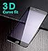 TOZO for iPhone 7 Plus Screen Protector [Anti Blue-Ray] 3D Glass [ 3D Full Frame ] Technology Premium Tempered 9H Hardness 2.5D PET [Soft Edge Hybrid] Perfect Fit Screen 5.5 Black