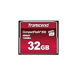 Transcend 32GB CF800, CompactFlash Memory