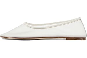 Riekhany Womens Mesh Ballet Flats Slip On Tulle Ballerina Flats Casual Round Toe Work Shoes