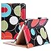 ProCase Galaxy Tab S2 8.0 Case - Leather Stand Folio Case Cover for 2015 Galaxy Tab S2 Tablet (8.0 inch, SM-T710 T715 T713) - Circles