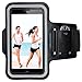 Armband for iPhone 6 Plus/6S Plus by Smartomni, Sport Armband with Adjustable Length Band w/Key Slots and Card Slot Compatible with Most of 5.5