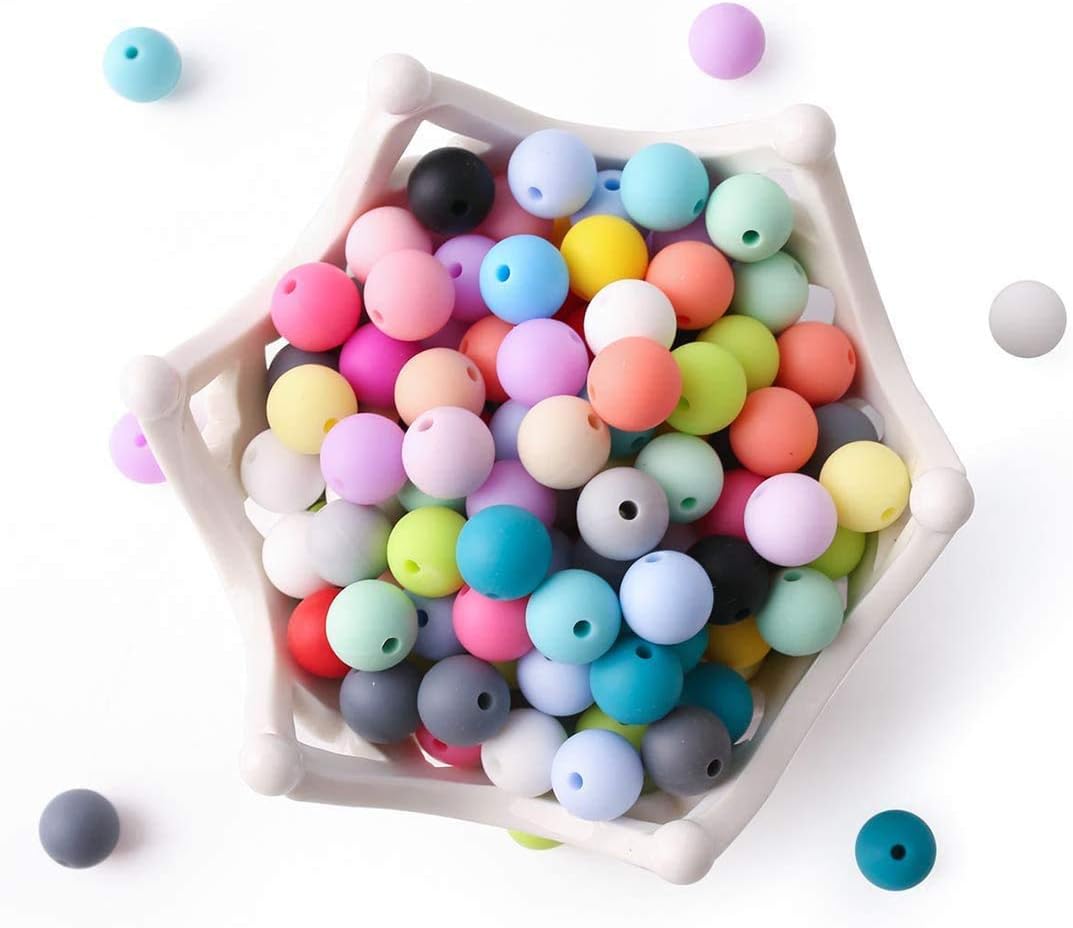 diy silicone bead teether