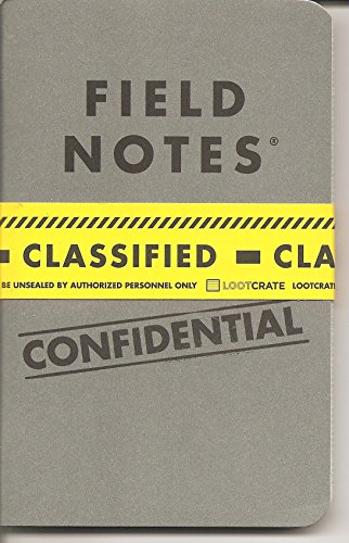Field Notes Brand Loot Crate Exclusive “Classified” Edition