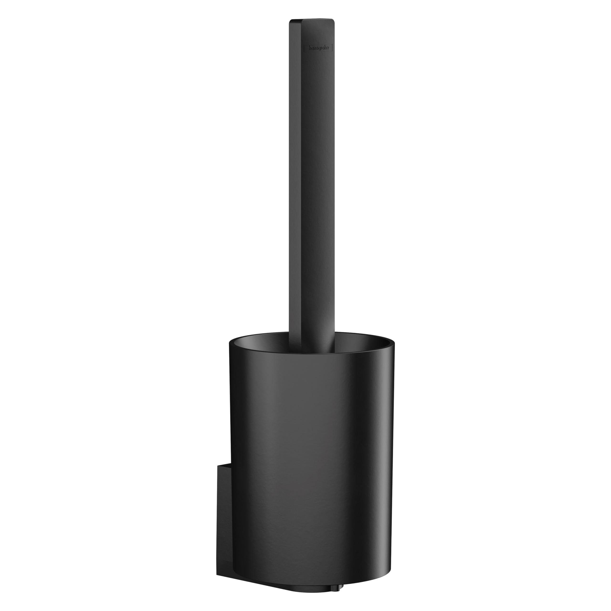 Hansgrohe WallStoris Toilet Brush Holder, Matt Black, 27927670