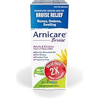 Boiron Arnicare Bruise Gel Natural Soothing Bruise Relief for Pain, Bumps, Oedema and Swelling - Non-greasy and Fragrance-Fre