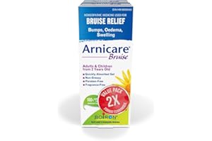 Boiron Arnicare Bruise Gel Natural Soothing Bruise Relief for Pain, Bumps, Oedema and Swelling - Non-greasy and Fragrance-Fre
