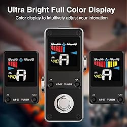 Guitar Tuner Pedal with True Bypass, Chromatic