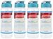 Rubbermaid Refill, Reuse 20-ounce Chug Bottle, Pack of 4 Clear Bottles