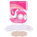 HILINGBORA Fashion Tape Double Sided Flash Tape For Body ＆ Pasties Nipple Covers Disposable(5pairs) 2in1. (Flower nipple covers)