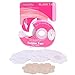 HILINGBORA Fashion Tape Double Sided Flash Tape For Body ＆ Pasties Nipple Covers Disposable(5pairs) 2in1. (Flower nipple covers)