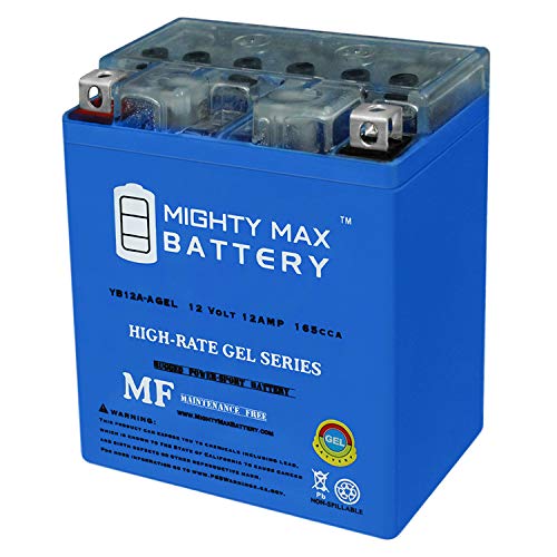 Mighty Max Battery 12V 12AH 165CCA Gel Battery Replacement for Ducati 860 Kick-Start Brand Product