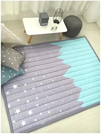 Landtells Kids Travelling Theme Teepee Mat Children Antiskid Play Mat Baby Crawling Mat Non-slip thicken Carpet