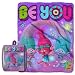 DreamWorks Trolls "Be You" Drawstring Tote & Throw Blanket Set
