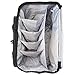 Teamoy Knitting Bag With Divider and Cover, Portable Yarn Storage Organizer for Crochet Accessories and Knitting Needles,Ideal for Knitting Enthusiasts, Black