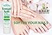 Toenail Soft 1 Oz- 2 Pack Temporary Nail Softening Cream with 60% Ultra Aloe