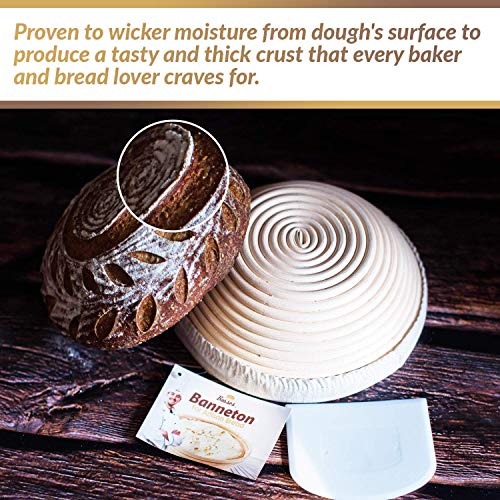 3 Inch+Banneton+Proofing+Basket+Set