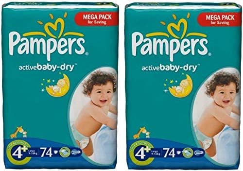 pampers active baby mega pack