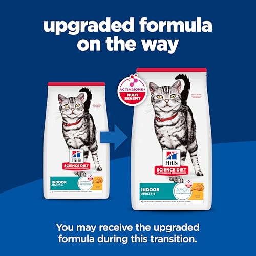 HILL’S SCIENCE DIET INDOOR, ADULT 1-6, EASY LITTER BOX CLEANUP, DRY CAT FOOD, CHICKEN RECIPE, 3.5 LB BAG
