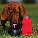 H2O4K9, Dog Water Bottle and Travel Bowl, 9.5-Ounce, Pure Stainless