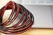 USB Type C Cord,Tomoson 4FT Visible Flowing LED Light Up Cable USB A to USB C Charger Fast Charging Cord for Samsung Galaxy Note 8 S8 Plus, LG G5 G6 V30, HTC 10, Nexus 5X/6P（Red）