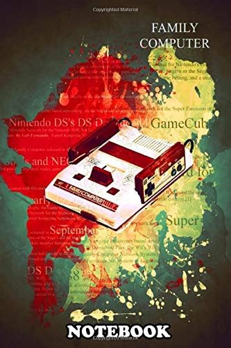 Notebook: Family Computer Gaming Weapon , Journal for Writing, College Ruled Size 6" x 9", 110 Pages Paperback – December 18, 2019