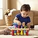 Melissa & Doug Deluxe Pounding Bench Wooden Toy with Mallet